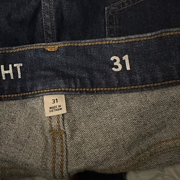 J. CREW High-Rise '90s Classic Straight-Fit Jean in Rinse Wash - Picture 9 of 11